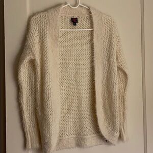 2Bebe Ivory fury cardigan